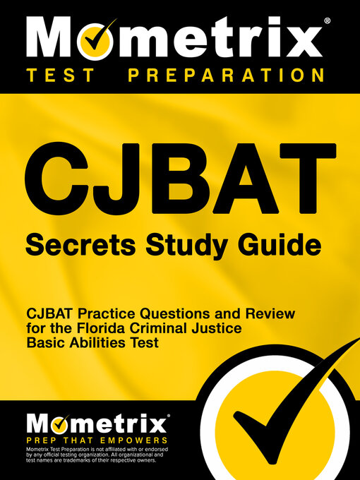 Title details for CJBAT Secrets Study Guide by CJBAT Exam Secrets Test Prep Staff - Wait list